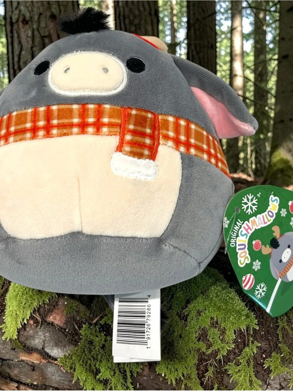 Squishmallows Woodland Lot 3 Mac Acorn Jason Donkey Hans Hedgehog NWT Plush 5”